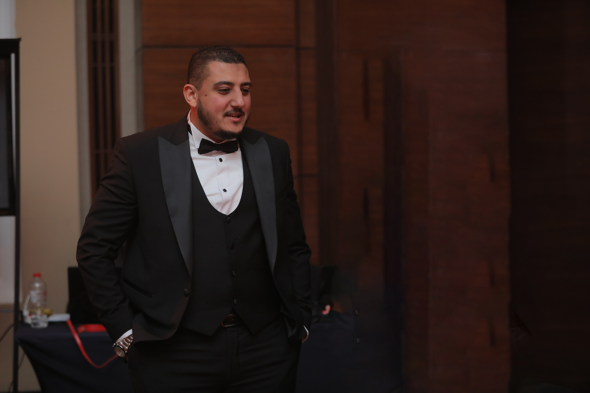 Speaking / candid event moment