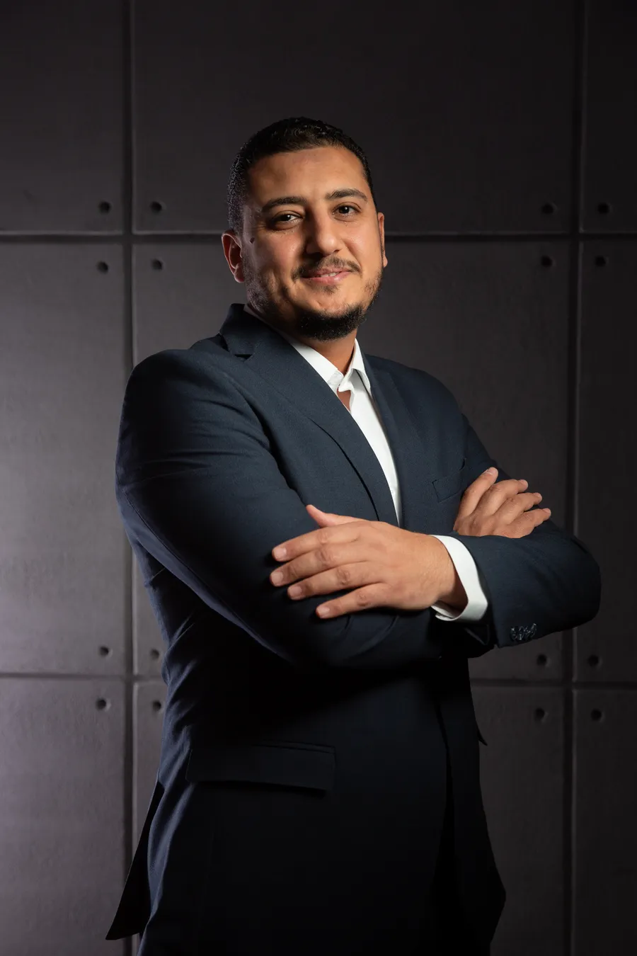 Ahmed Adel Serour in a professional studio portrait