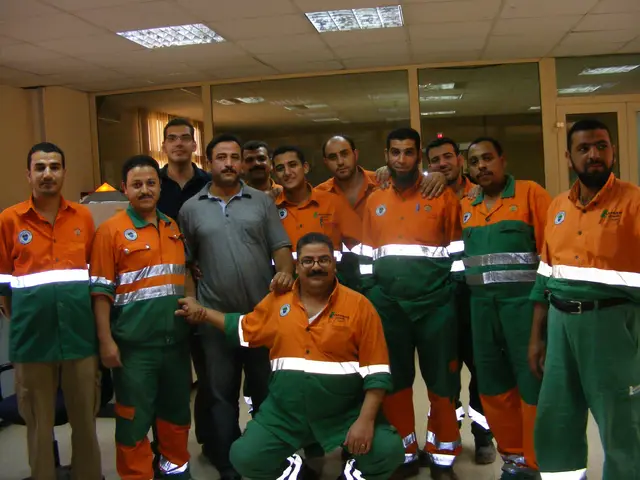 On the ground with the plant team